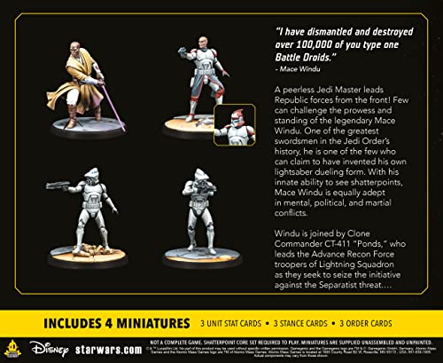 Star Wars: Shatterpoint: This Party's Over Squad Pack