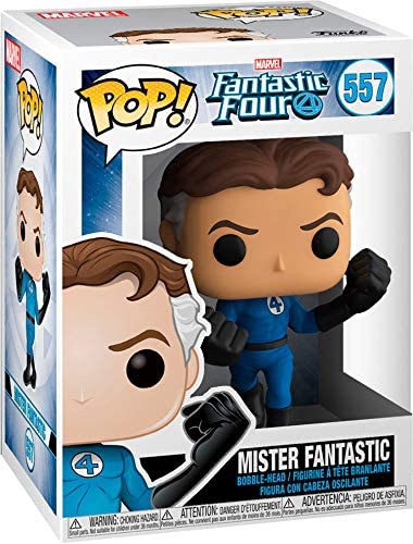 Marvel Los Cuatro Fantásticos Mister Fantastic Funko 44985 Pop! Funko # 557