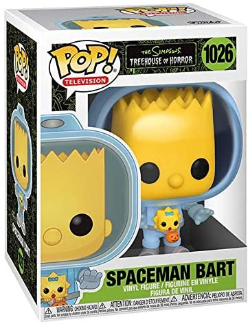 The Simpsons Treehouse of Horror Spaceman Bart Funko 50138 Pop. Vinilo n. ° 1026