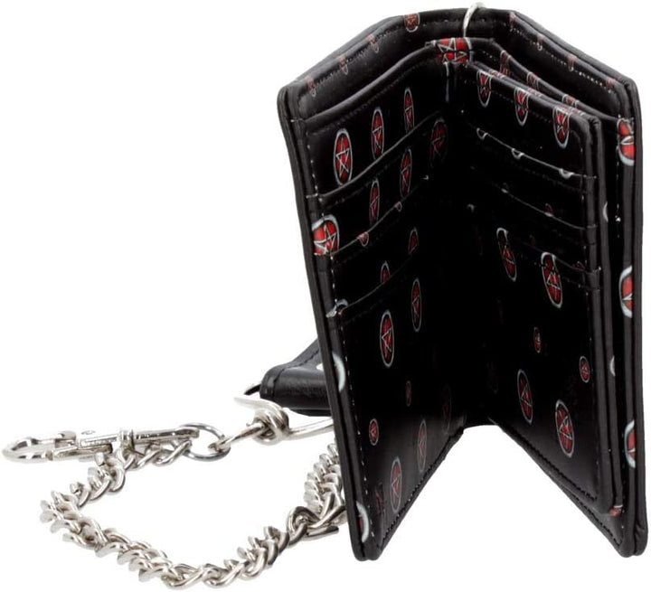 Nemesis Now Baphomet Wallet, Black, One Size