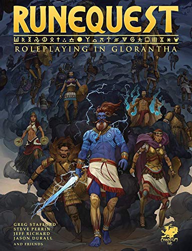 Runequest: Roleplaying in Glorantha [Hardcover]