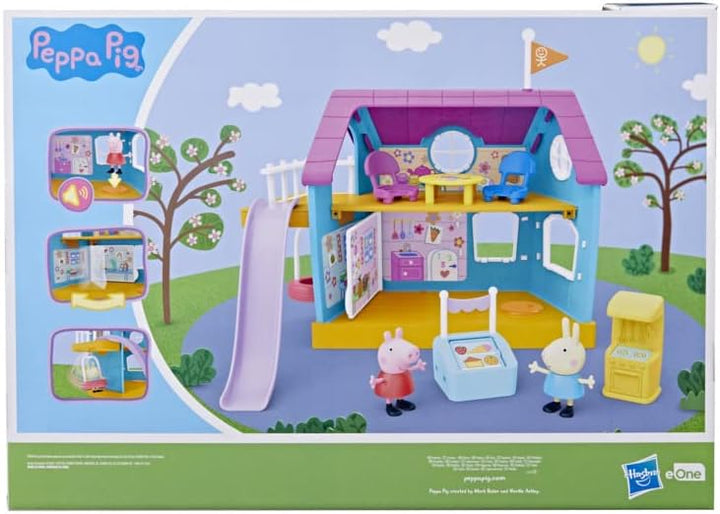 Peppa Pig Peppa’s Club Peppa’s Kids-Only Clubhouse Pre-school Toy; Sound Effects