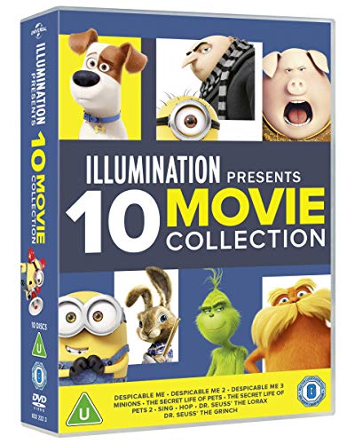 Illumination 10-Movie Collection [DVD] [2020] - Family/Comedy [DVD]