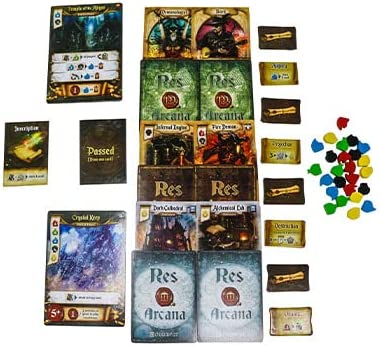 Sand Castle Games | Lux & Tenebrae: Res Arcana Exp | Board Game | Ages 12+