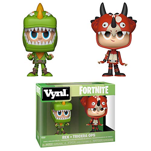 Fortnite Rex &amp; Tricera Ops 4" 2-Pack VYNL