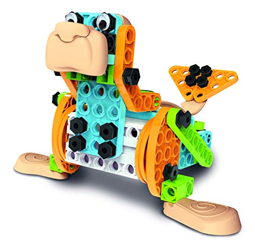 Clementoni Maker´s Lab 55374 Maker´s Lab- Animales en movimiento Construction Set, Multicoloured