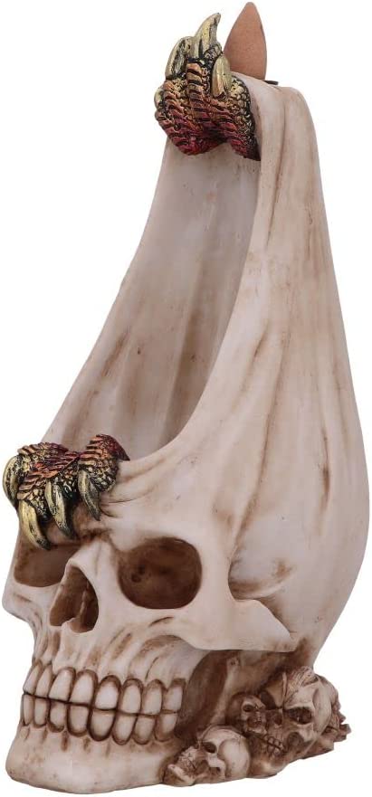 Nemesis Now Dragon Within Backflow Incense Burner, Cream, 23.5cm (U6007V2)