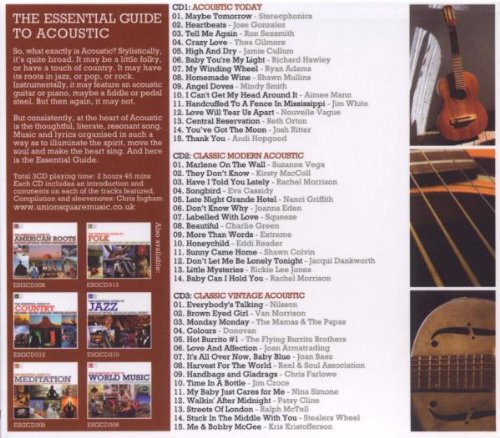 The Essential Guide to Acoustic [Audio CD]