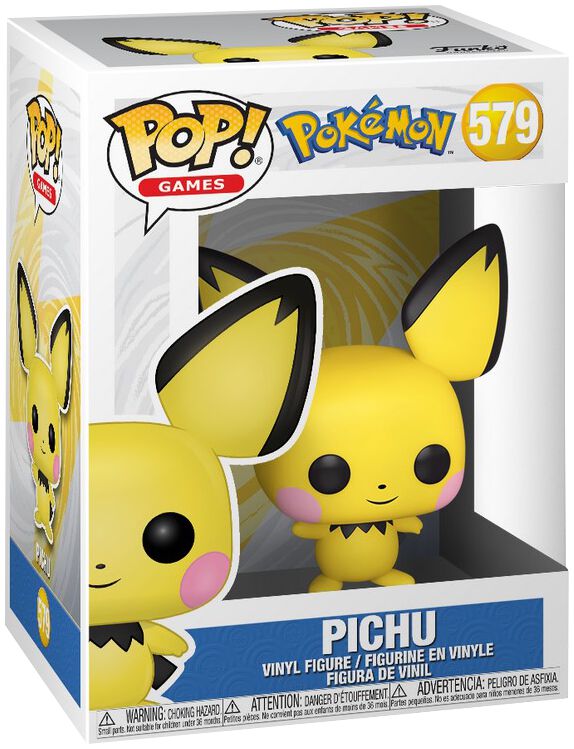 Pokemon- Pichu Funko 63255 Pop! Vinyl #579