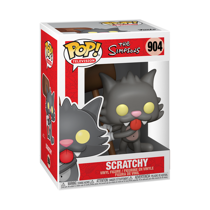 Los Simpson Scratchy Funko 52961 Pop! Vinilo n. ° 904