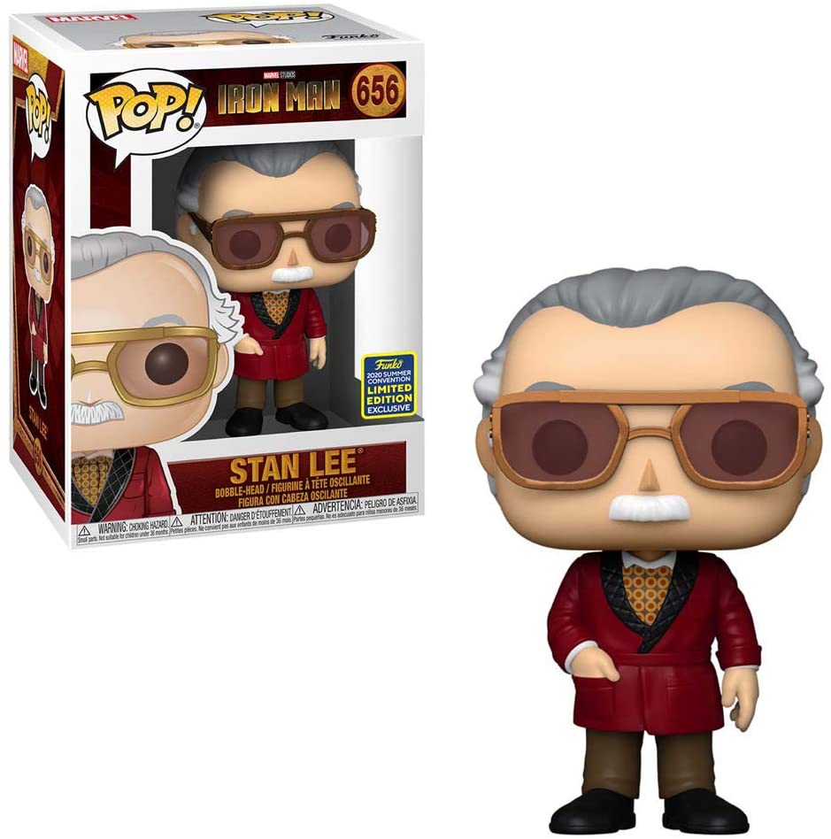 Marvel Studios Iron Man Stan Lee Exclu Funko 49815 Pop! Vinyl #656