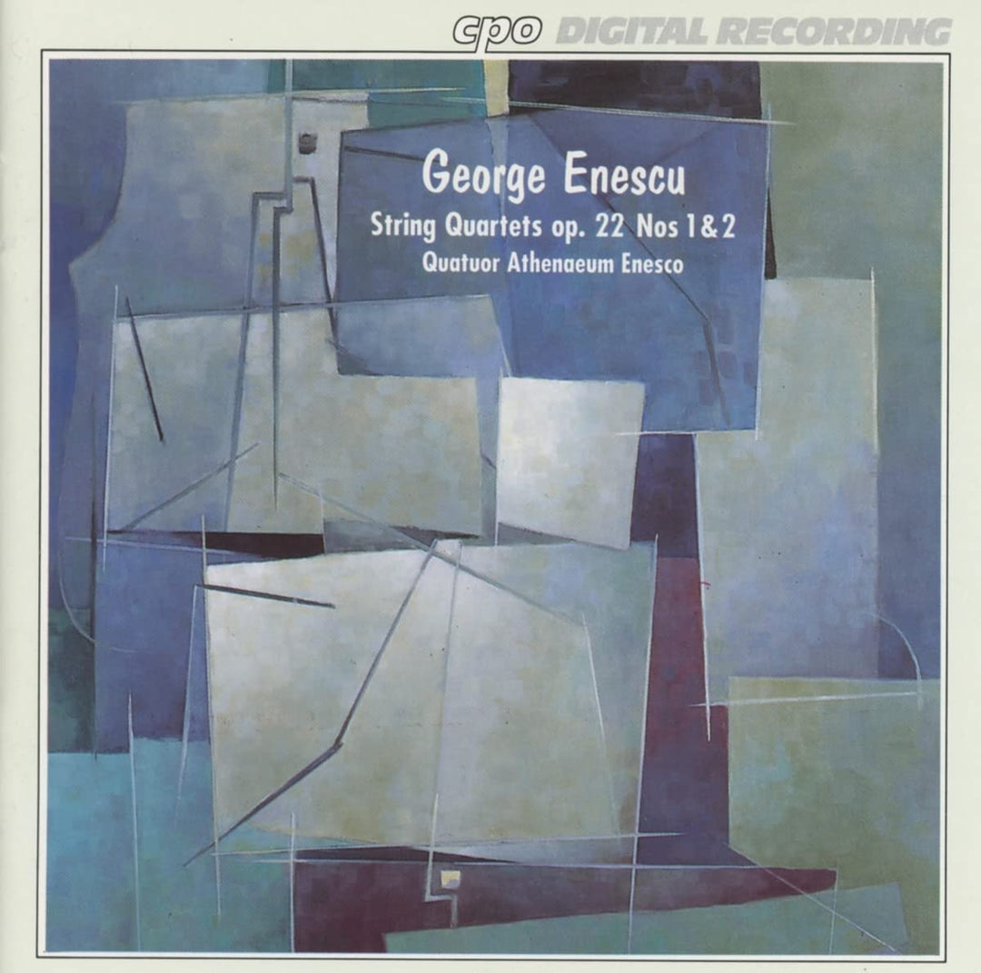 Enescu: String Quartets [Quatuor Athenaeum Enesco] [Cpo: 999068-2] [Audio CD]