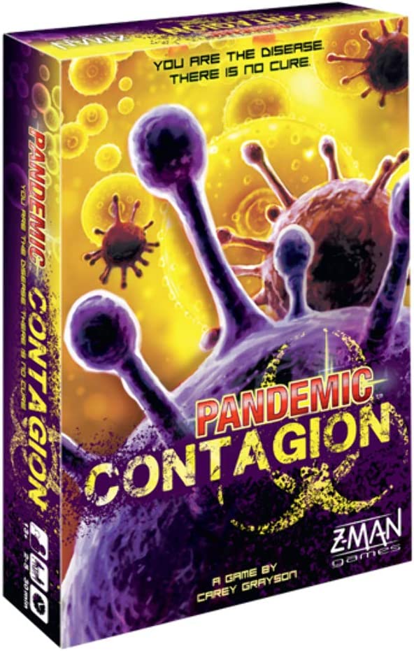 Z-Man Games | Pandemic Contagion | Board Game | Ages 14+ | For 2 to 4 Players