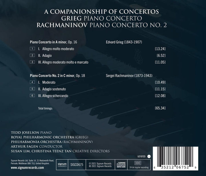 Tedd Joselson's Companionship Of Concertos [Audio CD]