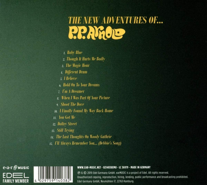 The New Adventures of...P.P. Arnold - PP Arnold [Audio CD]