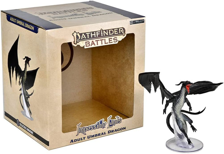 Pathfinder Battles: Impossible Lands - Adult Umbral Dragon Boxed Figure