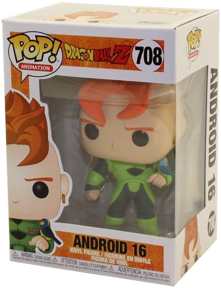 Dragon Ball Z Android 16 Funko 44265 Pop! Vinyle #708