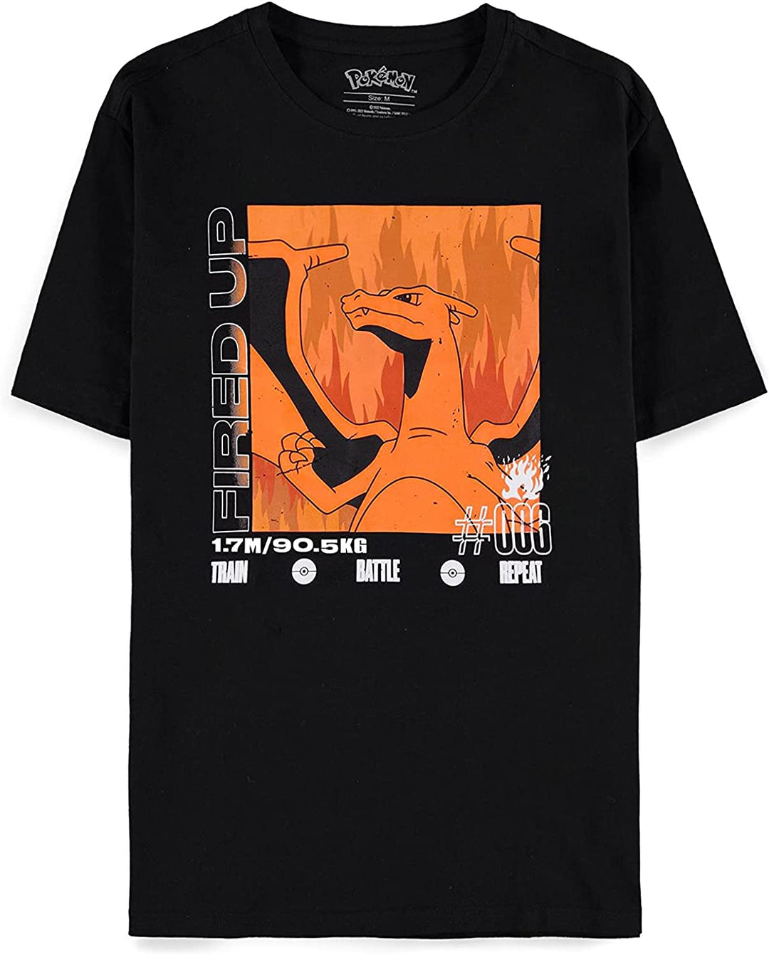 POKEMON - Dracaufeu - T-Shirt Homme (M)