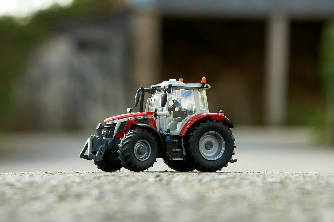 Britains Massey Ferguson 6S.180 Tractor Toy, Farm Toys for Children, Massey Ferguson Tractor Toy Compatible with 1:32 Scale Farm Animals and Toys