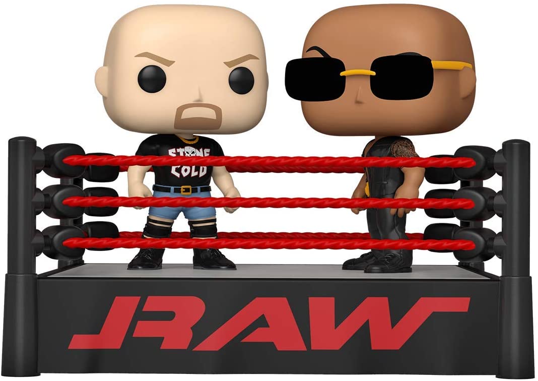 WWE "Stone Cold" Steve Austin And The Rock Funko 54661 Pop! VInyl #2