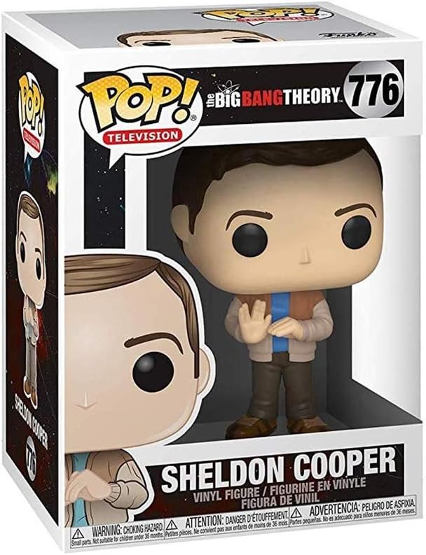 Funko 38580 POP TV: Big Bang Theory-Sheldon Collectible Figure, Multicolor