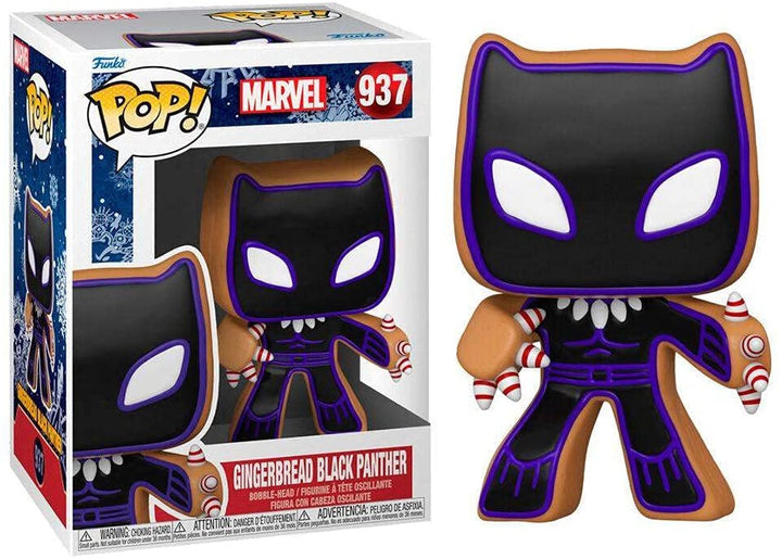 Marvel Gingerbread Black Panther Funko 50662 Pop! Vinyl #937