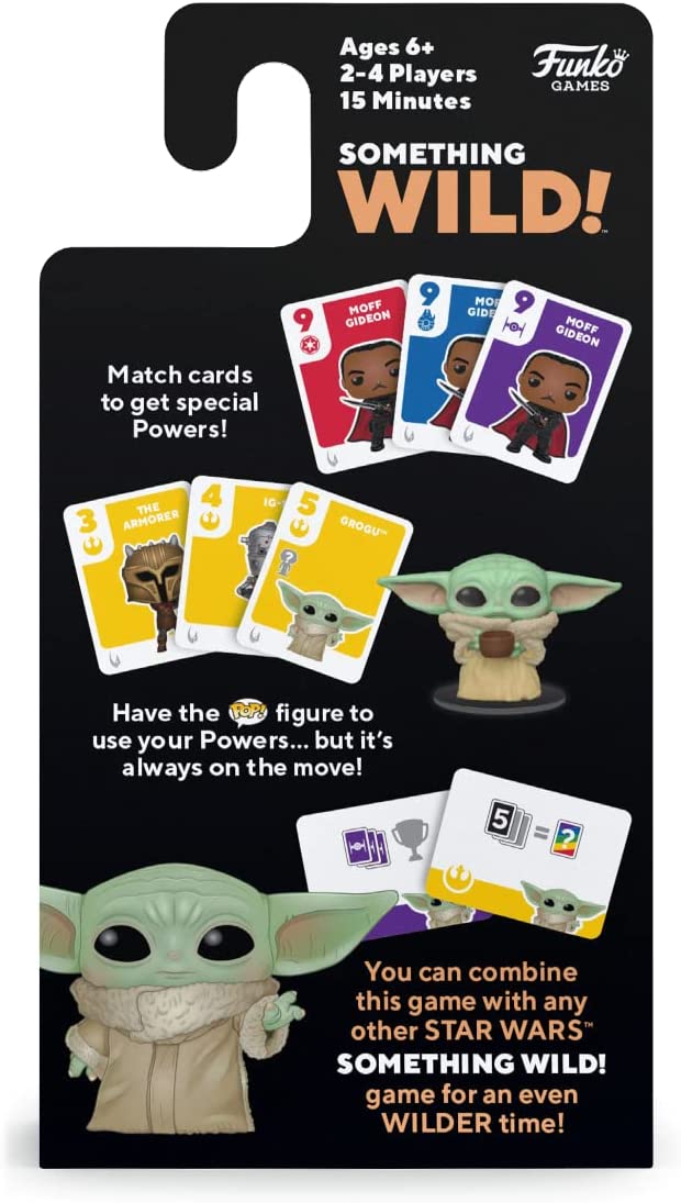 Grogu Mandalorian Funko Something Wild Card Game