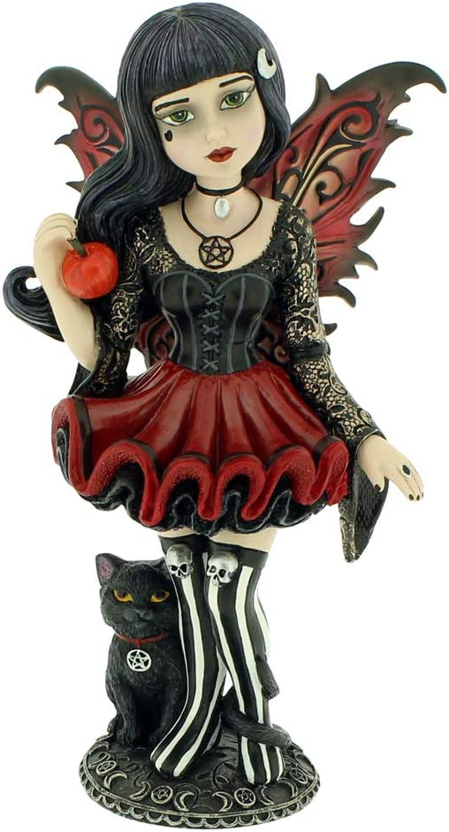 Nemesis Now Hazel Fairy Figurine 16cm Red, Resin