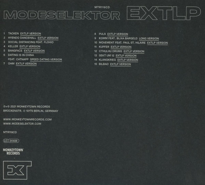 MODESELEKTOR - EXTLP [Audio CD]