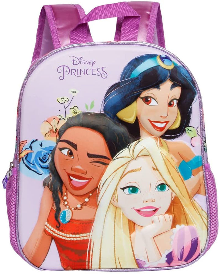 Disney Princess Fairytale-Small 3D Backpack, Mauve