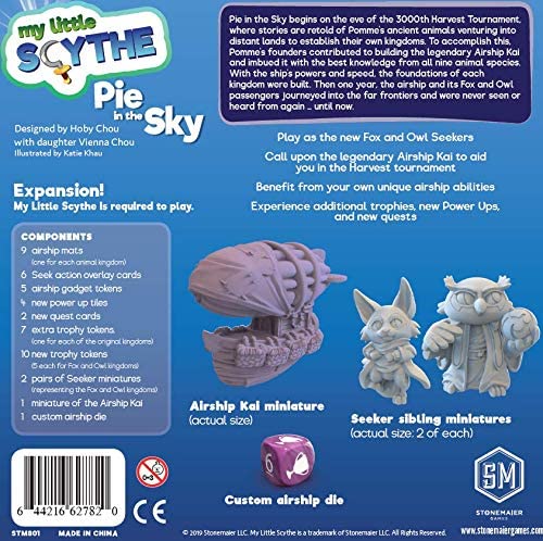 Stonemaier Games My Little Scythe: Pie in the Sky Expansion Board Game 8