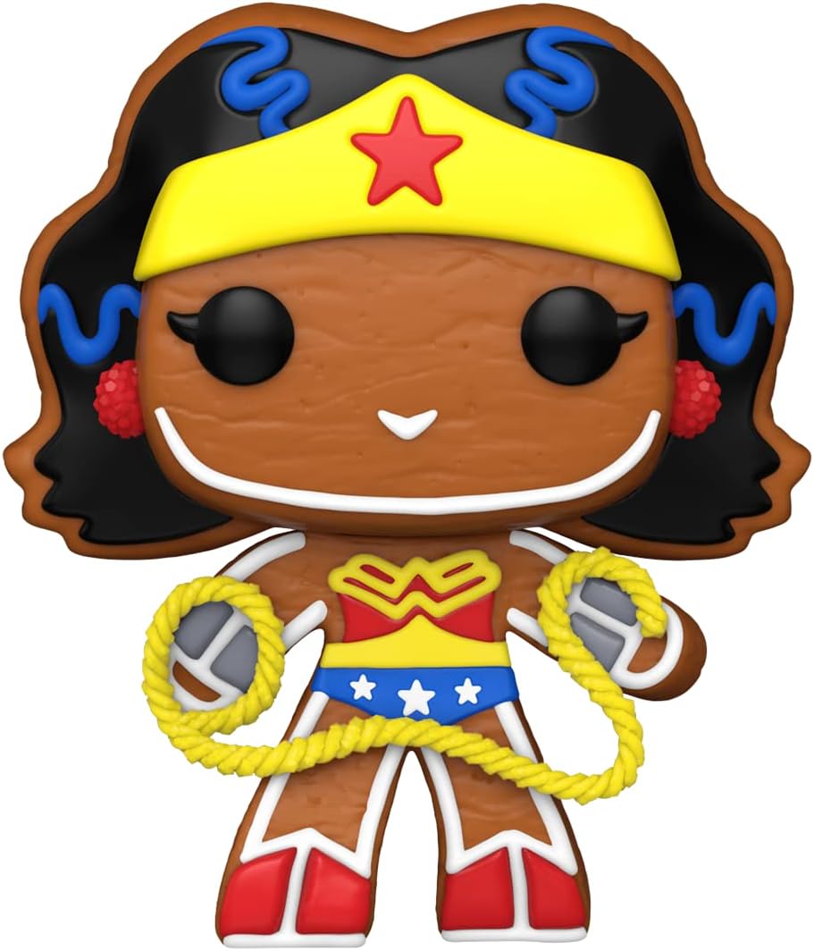 DC Super Heroes Gingerbread Wonder Woman Funko 64324 Pop! VInyl #446