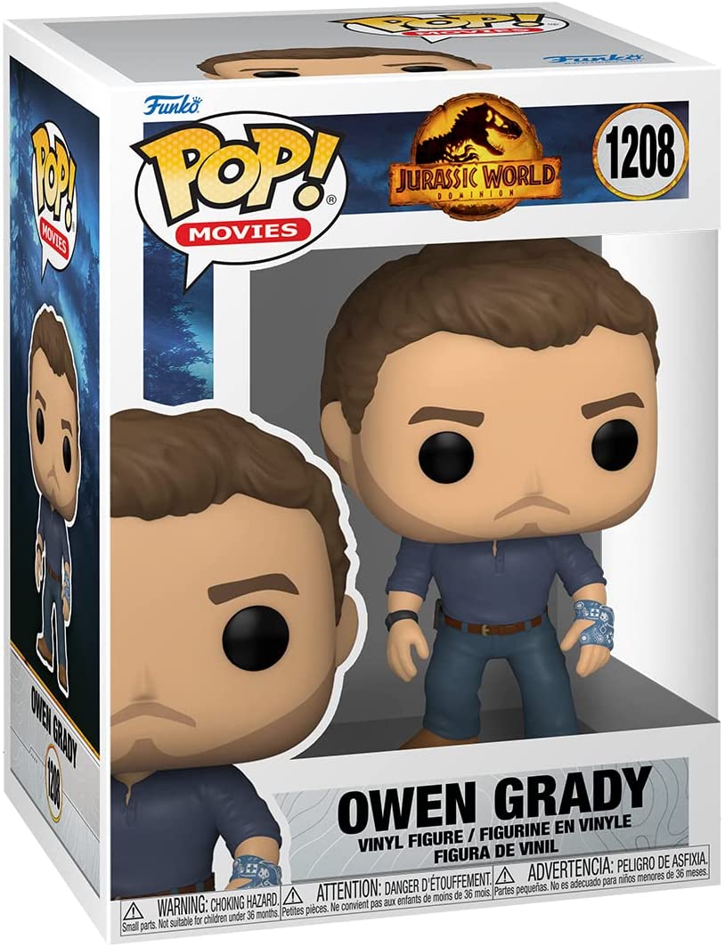 Jurassic World: Dominion - Owen Grady Funko 55295 Pop! Vinyl #1208