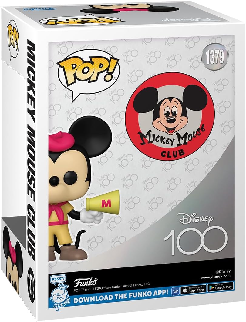 Funko POP! Disney: Mickey Mouse Club - Mickey - Disney 100th Anniversary