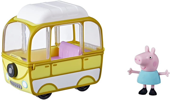 Peppa Pig Peppa's Adventures Little Campervan, with 7.5cm Peppa Pig Figure, Insp