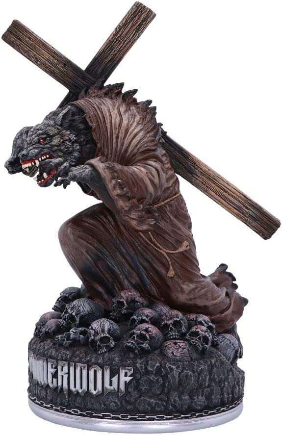 Nemesis Now Powerwolf Via Dolorosa 25cm, Brown