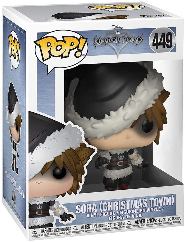 Disney Kingdom Hearts Sora (kerststad) Funko 32397 Pop! Vinyl #449