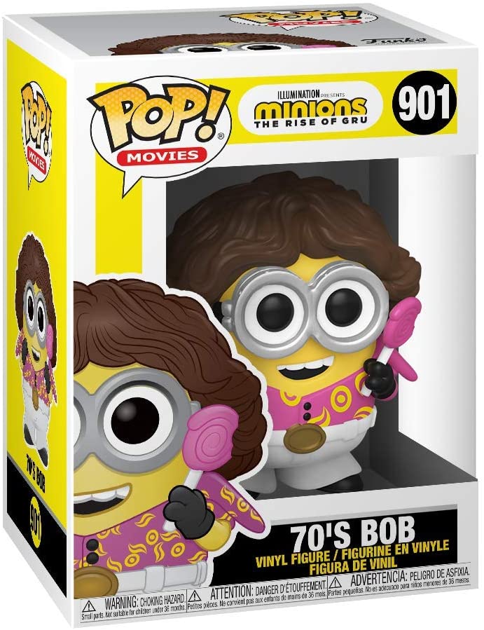 Illumination Minions The Rise of Gru 70's Bob Funko 47801 Pop! Vinyl #901