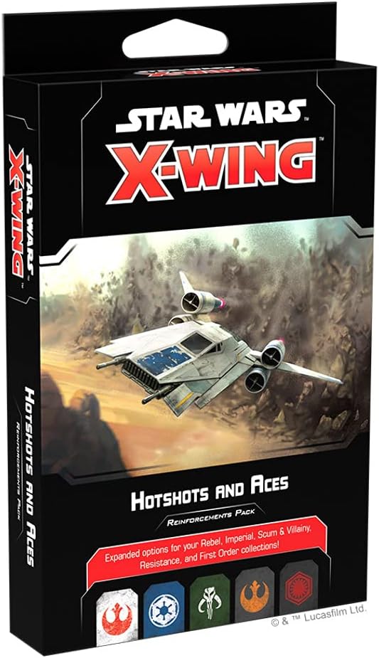 FFG Star Wars X-Wing: 2nd Edition - Hotshots and Aces Reinforcements Pack