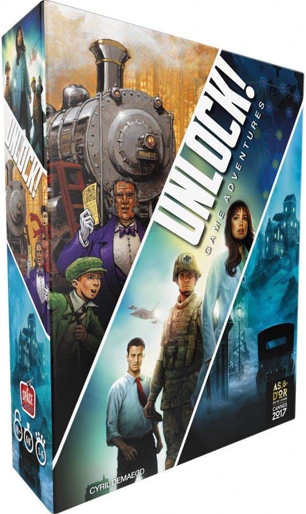 Space Cowboys Unlock! Game Adventures Board Game