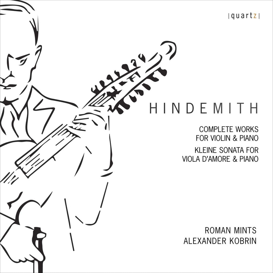 Roman Mints - Hindemith: Works Violin & Piano [Roman Mints; Alexander Kobrin] [Quartz: QTZ2132] [Audio CD]