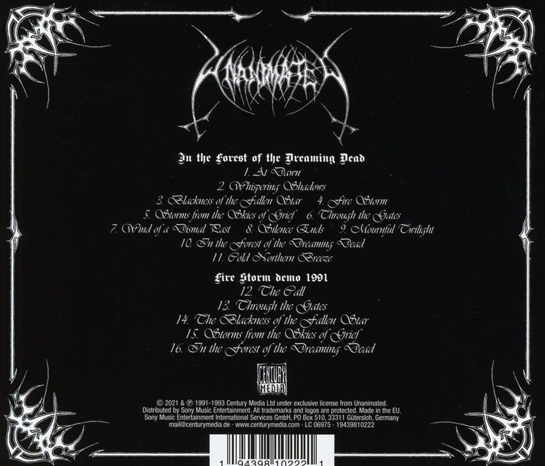 Unanimated - In The Forest Of The Dreaming Dead 2021) [Audio CD]