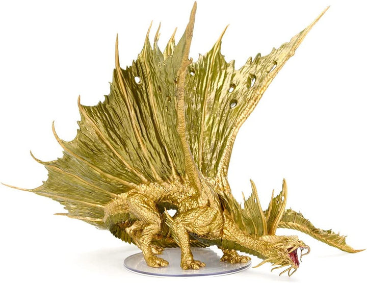 D&D: Icons of The Realms: Adult Gold Dragon Premium Figure