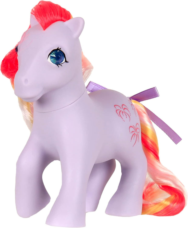 My Little Pony 35293 Classic Rainbow Ponies Sky Rocket Pony, Retro Horse Gifts, Toy Animal Figures, Horse Toys for Boys and Girls