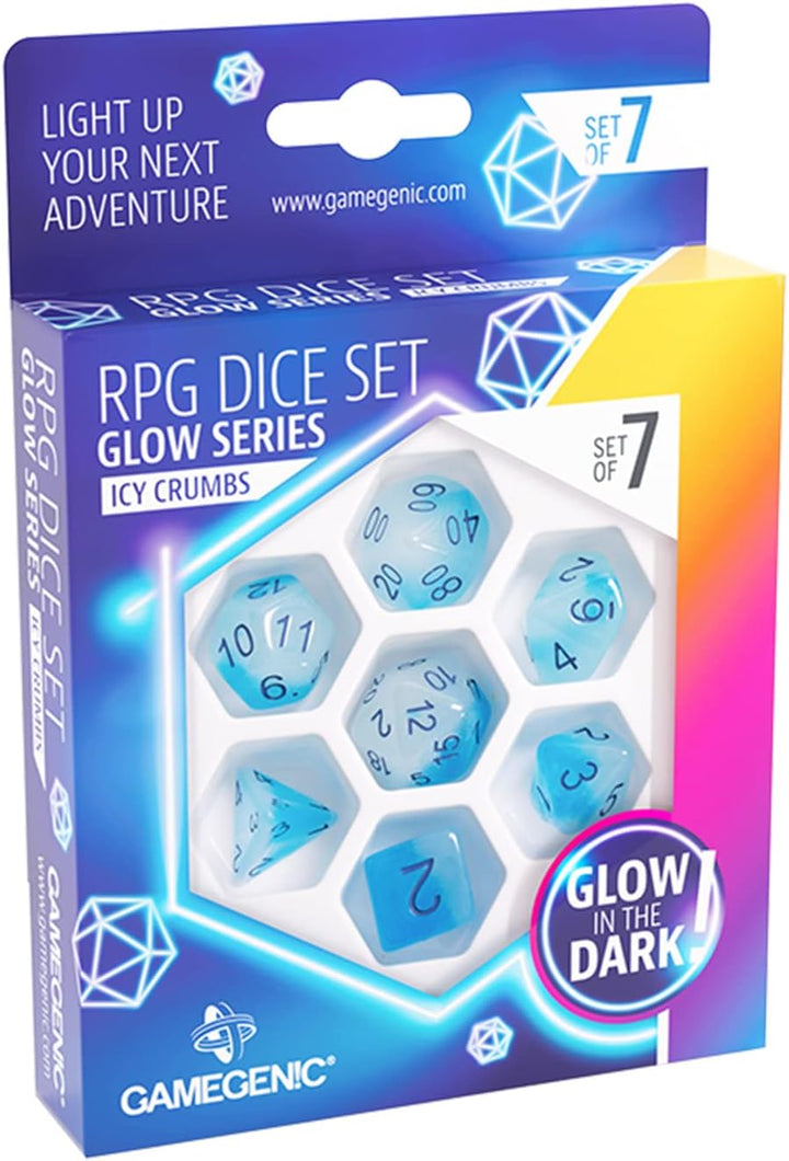 UNIT Gamegenic Galaxy Series - Aurora -  D6 Dice Set 12 mm (36 pcs) Green/Purple