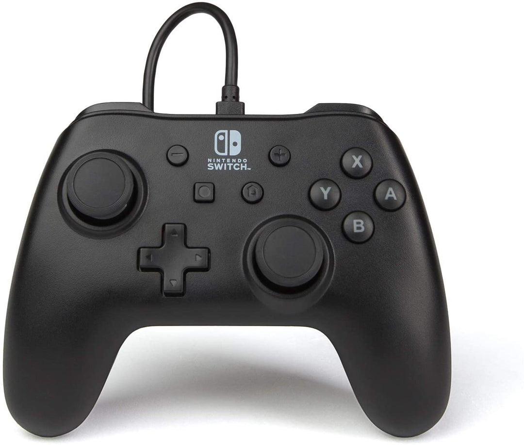 Manette de jeu filaire Nintendo Switch noir mat