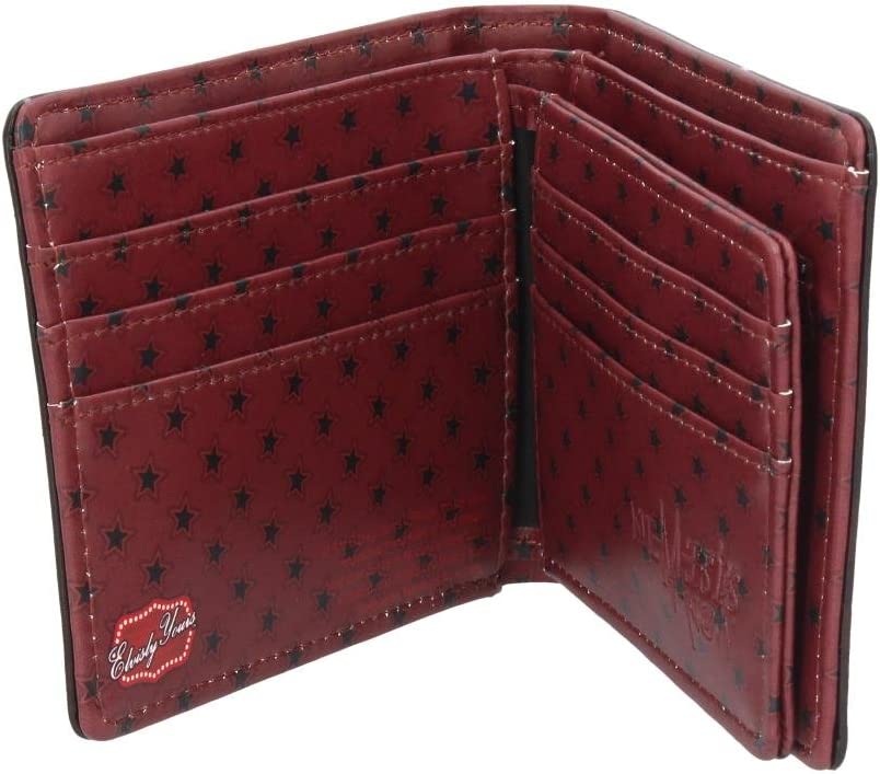 Nemesis Now Elvis Wallet 10cm Red, PU