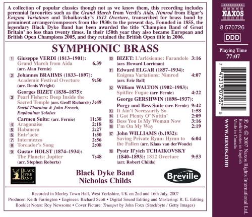 Symphonic Brass - Black Dyke Band [Audio CD]