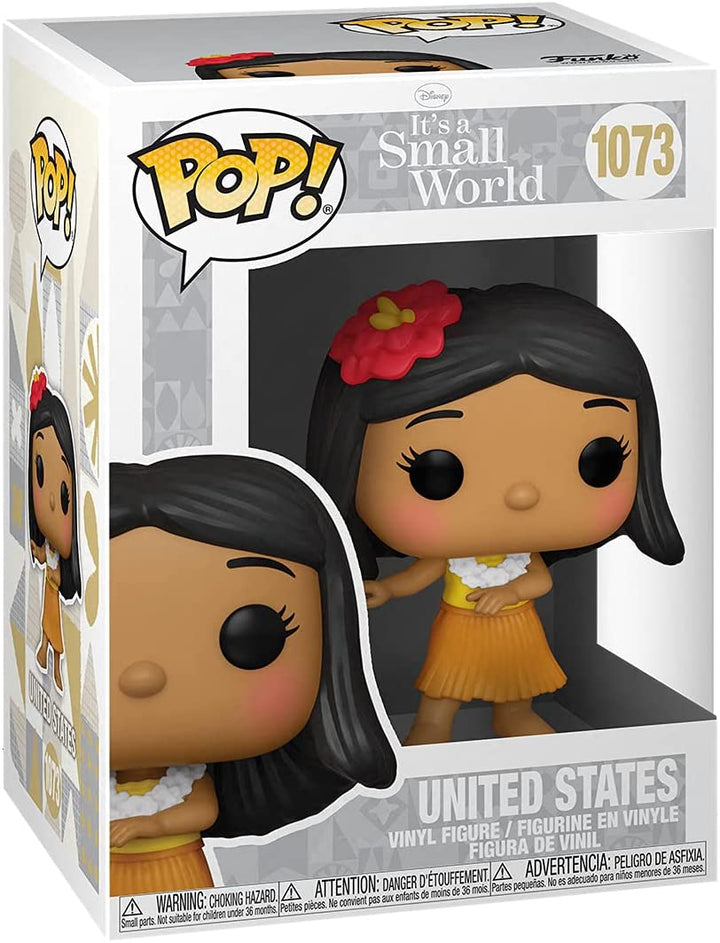 Disney It&#39;s A Small World Estados Unidos Funko 55259 Pop! Vinilo n. ° 1073