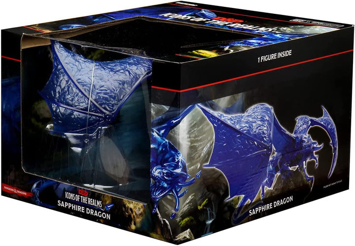 WizKids DandD Icons of the Realms: Sapphire Dragon Premium Figure